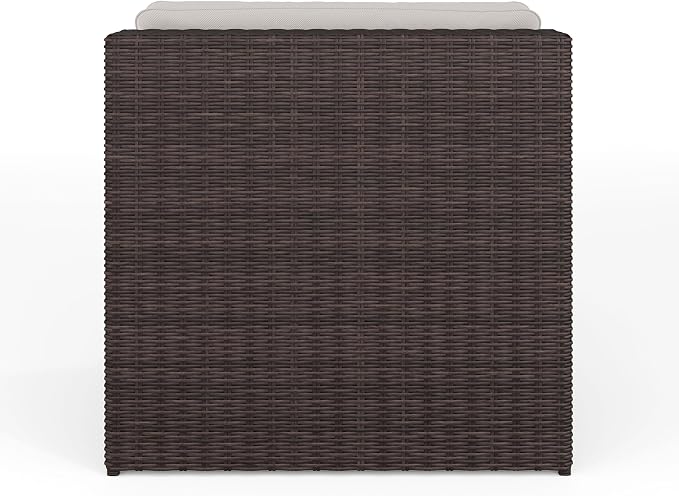 Martha Stewart Bedford Indoor-Outdoor Modular Patio Curved Sectional Sofa Seat - Image 9