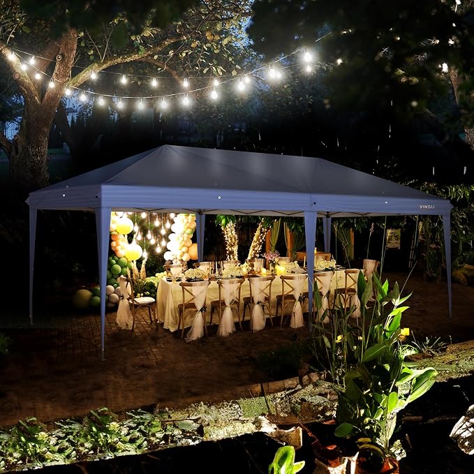 VINGLI 10x20 ft Pop Up Canopy Tent - Image 7