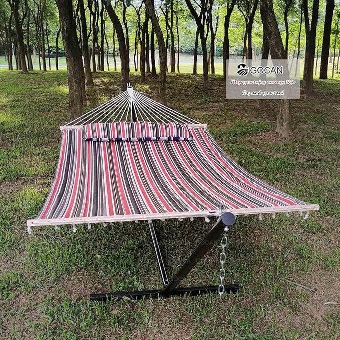 Quilted Fabric Double Hammock Won't flip - Image 4