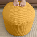 Pouf Ottoman Foot Stools with Foam Small Ottoman by WSOFRLAC