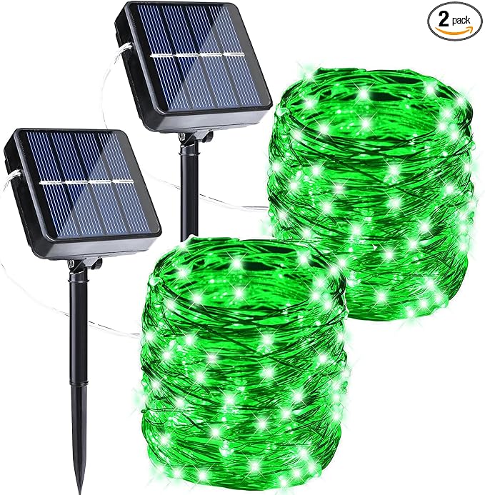 Joomer Green Solar Fairy Lights by Joomer
