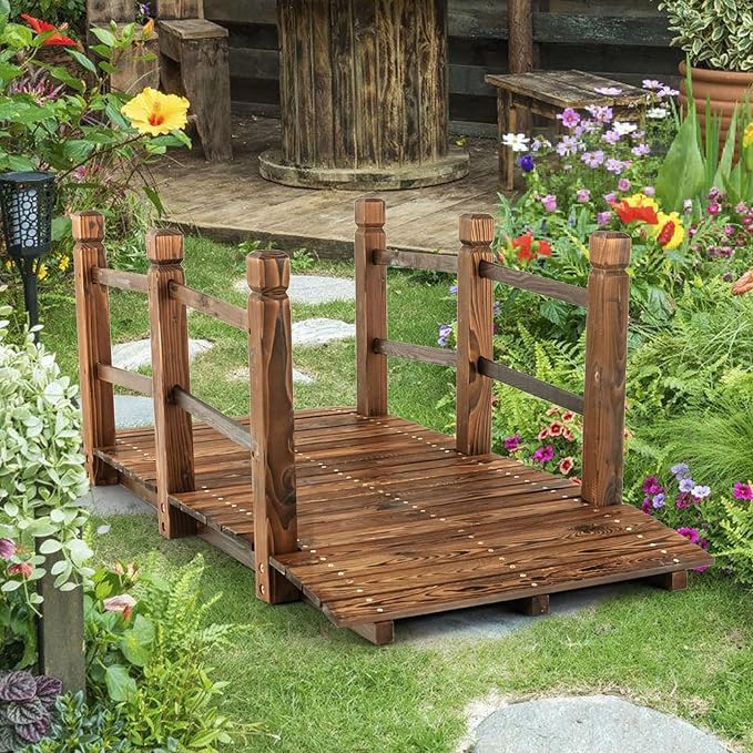 Giantex 5 ft Garden Bridge by Giantex