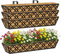 Y&M 4pcs 30" Horse Trough Window Boxes by YM