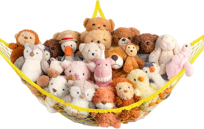 Stuffed Animal Storage Hammock Net Corner by TCGPRO