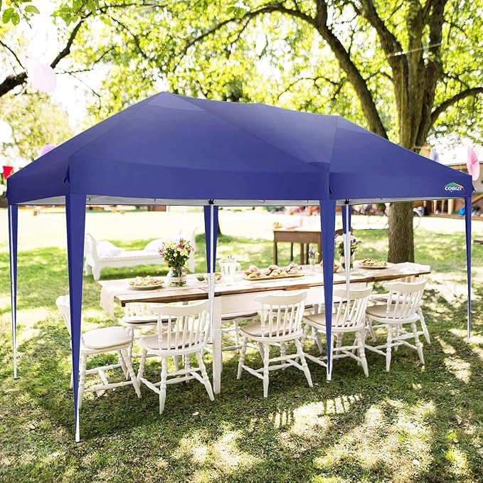 COBIZI 10x20 Pop up Canopy Tent Without Sidewall, Waterproof Portable Outdoor - Image 2