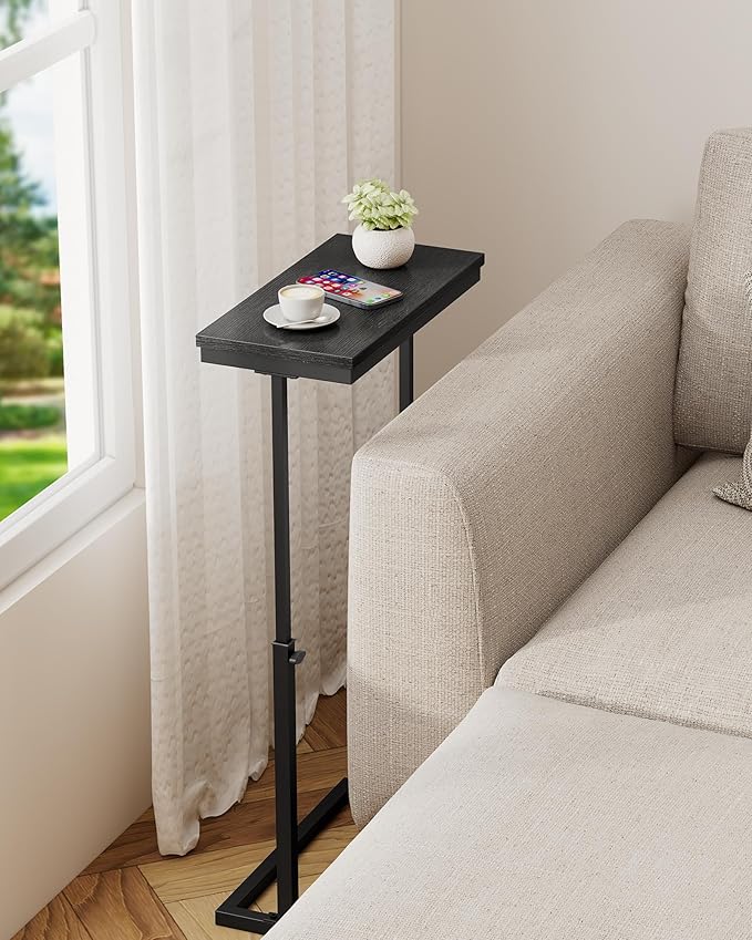 TUTOTAK End Table, Side Table, Tall Couch Table, Sofa Table, Living Room - Image 9