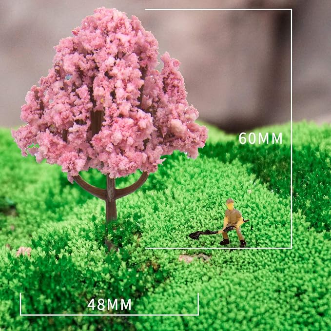 Miniature Fairy Garden Decoration Accessories Simulation Tree Garden Sculptures - Image 3