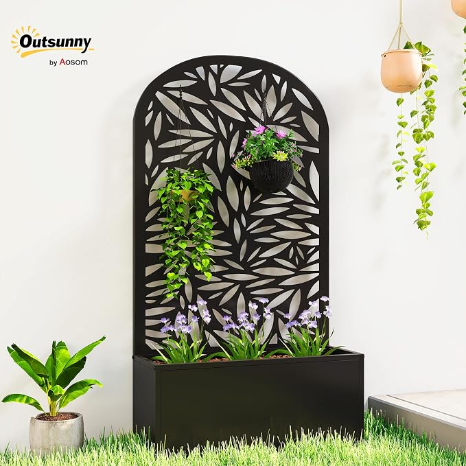 Outsunny Metal Raised Garden Bed - Image 2