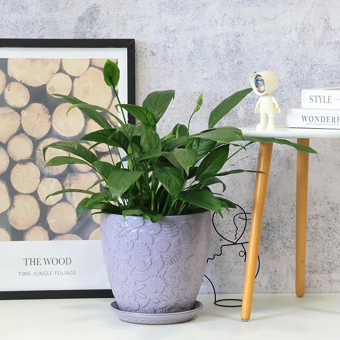10inch Retro Ceramic Planter - Image 3