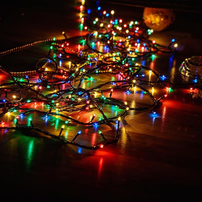 2 Pack Solar Christmas Lights Outdoor, 72FT 200 LED Solar String Lights - Image 2