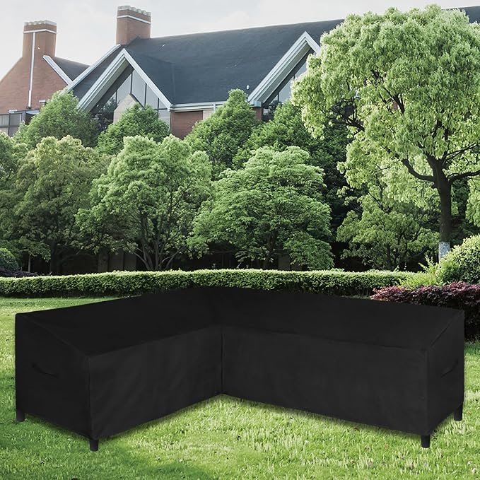 Easy-Going 600D Patio L-Shaped Sectional Sofa Cover - Image 2