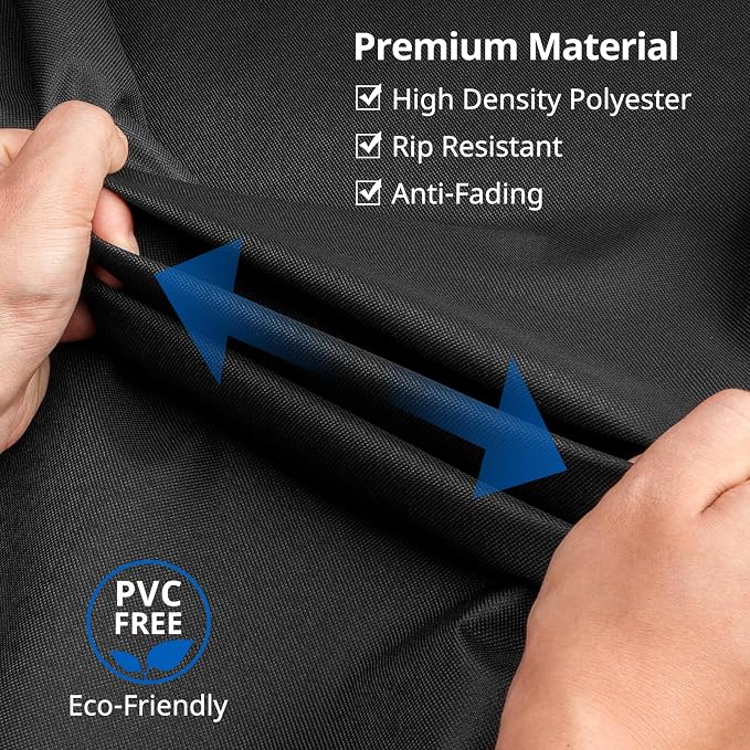 SunPatio Waterproof Outdoor Chaise Lounge Cover, 2 Pack Patio Lounge Chair - Image 7