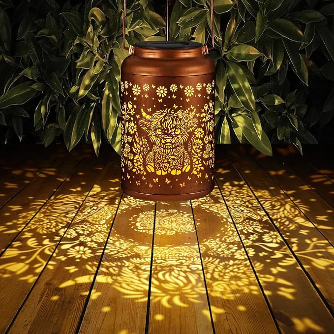 Solar Lanterns Outdoor Waterproof Garden Decor Birthday Gifts - Image 7