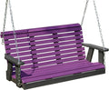 Poly Lumber Wood 5FT Porch Swing Amish Craftsmandship Made in USA HDPE by Unknown