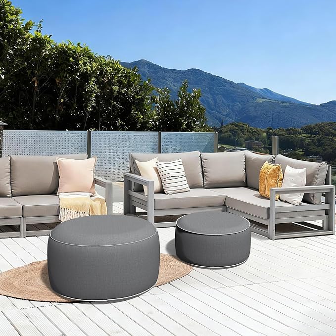LVTXIII Inflatable Stool Ottoman Footrest - Image 5