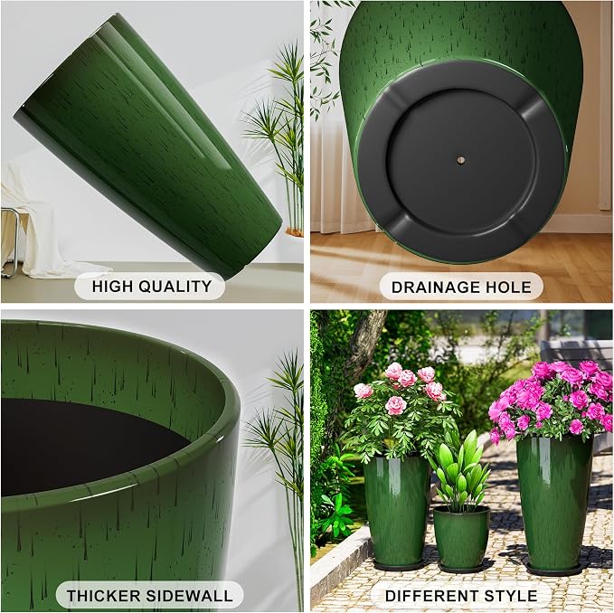 QCQHDU 24, 11 inch Large Planters - Image 4