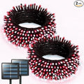 JMEXSUSS 2 Pack Solar String Lights Outdoor Waterproof, Total 400 LED 151FT by JMEXSUSS