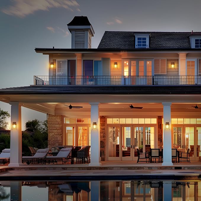 WIHTU Oil Rubbed Bronze Dusk to Dawn Porch Lights Fixtures - Image 9