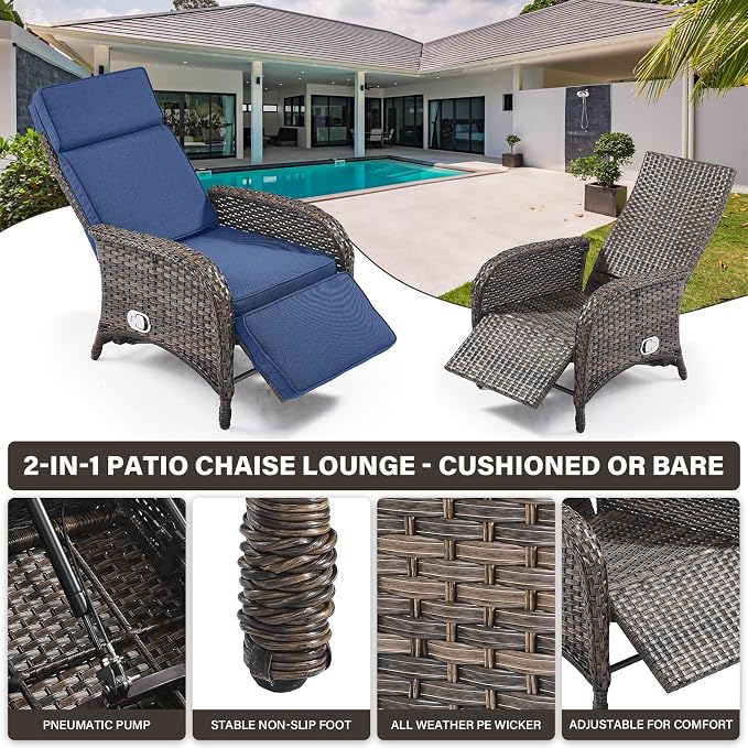 Belord 7 Piece Wicker Patio Furniture Set - Image 8