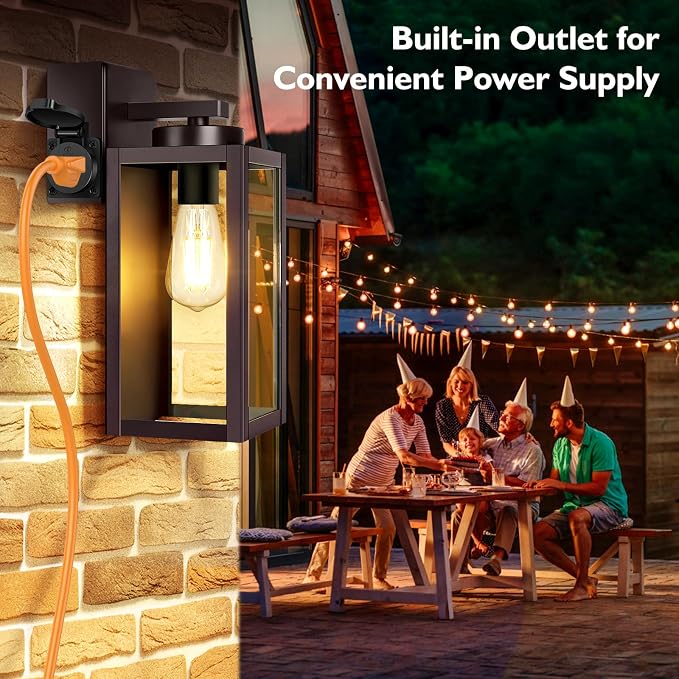 BesLowe 2-Pack Porch Lights - Image 5