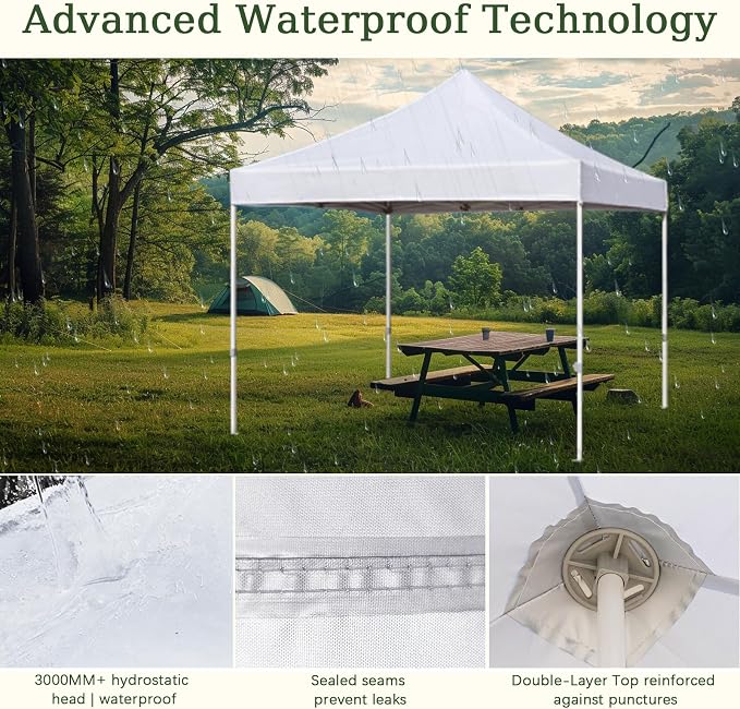 10x10 Canopy Replacement Top Cover - Image 3
