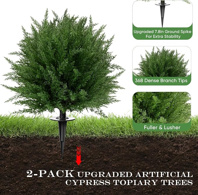 Artificial Topiary Bushes for Outdoors - Image 4