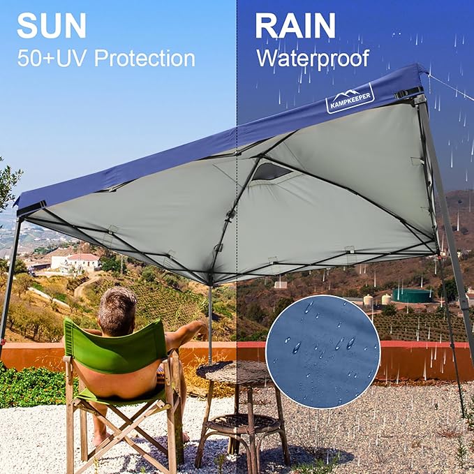 KAMPKEEPER Replacement Top Pop Up Canopy Tent Cover Roof - Image 2