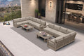 PURPLE LEAF Patio Furniture Set L-Shaped Outdoor Couch by Unknown