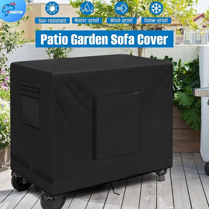 SIRUITON Outdoor Bar Cart Cover - Image 5