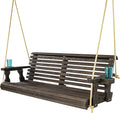 Amish Casual Heavy Duty 800 Lb Roll Back Treated Porch Swing by AmishCasual