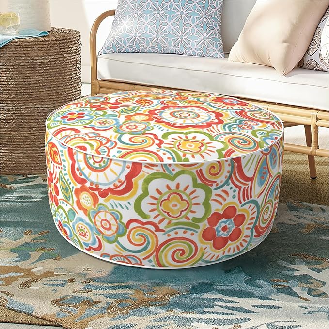 Inflatable Ottoman Stool D21 xH9 by DYTXIII