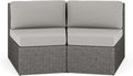 Martha Stewart Bedford Indoor-Outdoor Modular Patio Curved Sectional Sofa Seats by MarthaStewart