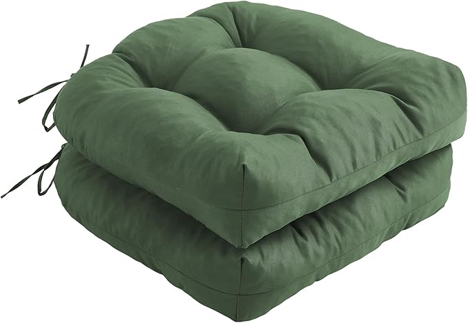 Outdoor Chair Cushions Set of 2, Patio Chair Cushions by IPYNBAP