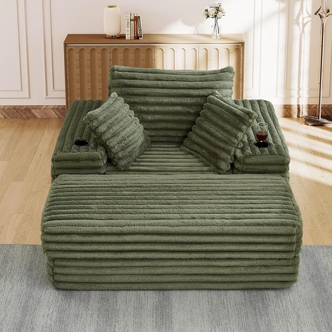 5-In-1 Oversized Chaise Lounge Chair Indoor - Image 8