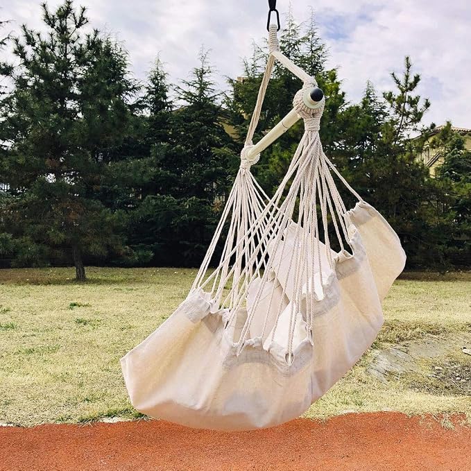 Highwild Hammock Chair Hanging Rope Swing - Image 9