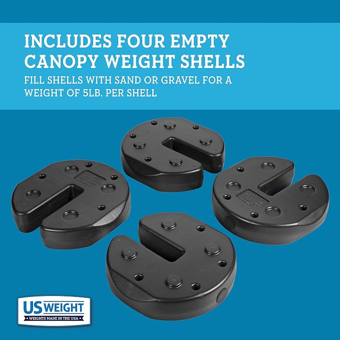 US Weight Fillable Canopy Weight Set of 4 - Image 3