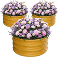 ZXZYHFTY Round Galvanized Raised Garden Bed kit, Round Large Metal Raised by ZXZYHFTY