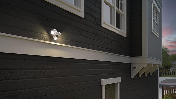 Lithonia Lighting HomeGuard 3-Light LED Outdoor Flood Lights, Outdoor LED Lights - Image 8