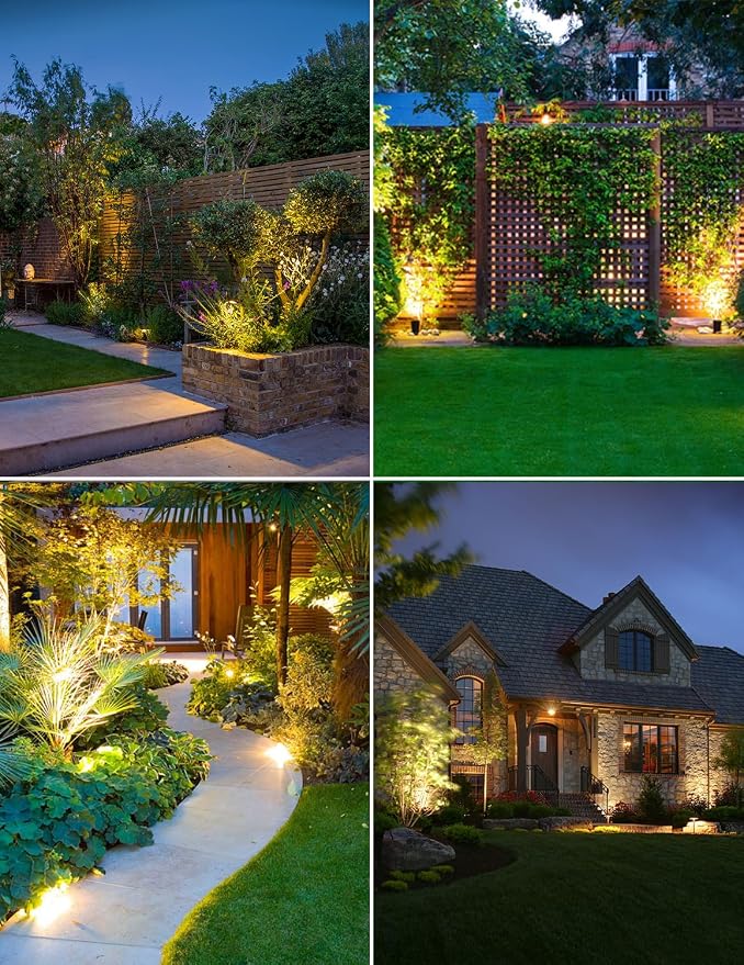Zyan Solar Landscape Spotlights, Separate Monocrystalline Panels & USB-C - Image 9