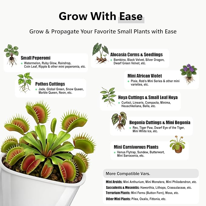 10 Pack 3 Inch Self Watering Pots - Image 3
