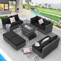 BULEXYARD 9 Pcs Highback Patio Furniture Set by BULEXYARDFURNITURE