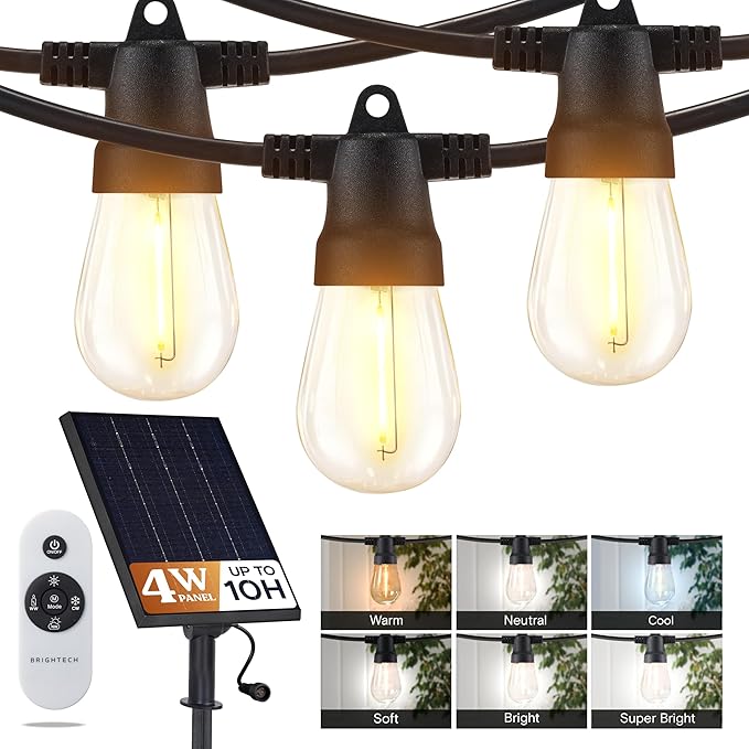 Brightech Ambience Pro 27-Ft Solar String Lights by Brightech