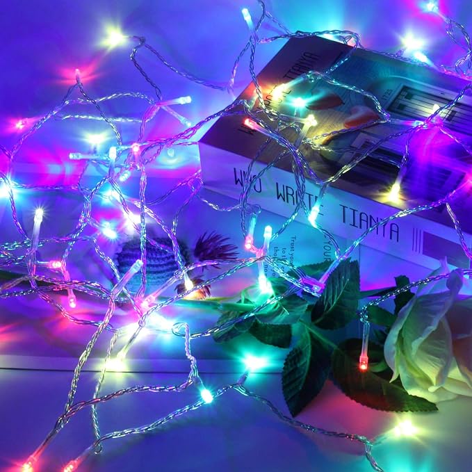 Connectable 200 LED Christmas Lights Indoor Outdoor - Image 7