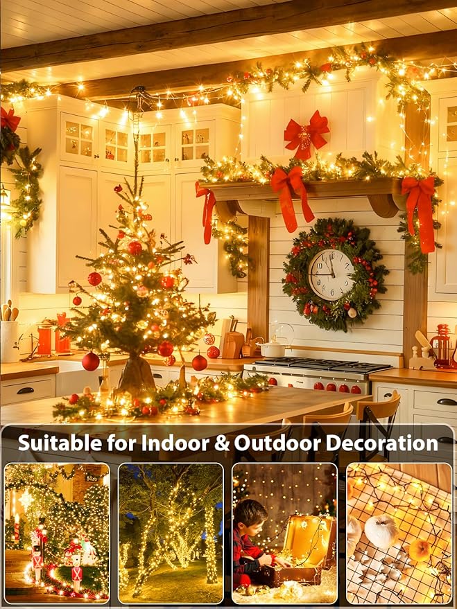 Upgraded Super Long 264FT 800 LED Christmas String Lights Outdoor & Indoor - Image 5