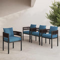 Grand patio Outdoor Dining Chairs Set of 4, 4 Pieces Patio Dining Chairs by GrandPatio