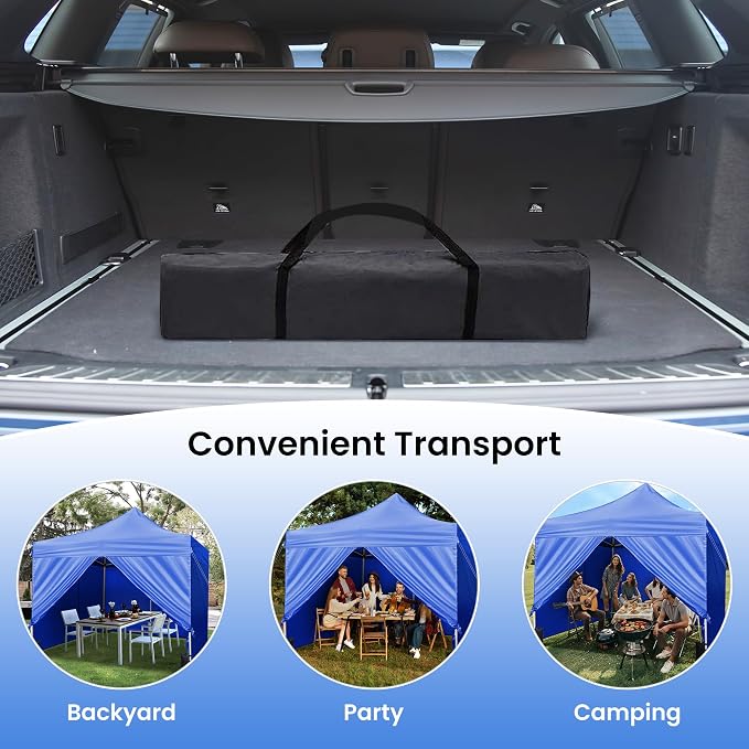 Pop Up Canopy Tent Instant Shelter, Portable Outdoor Sun Shade - Image 9