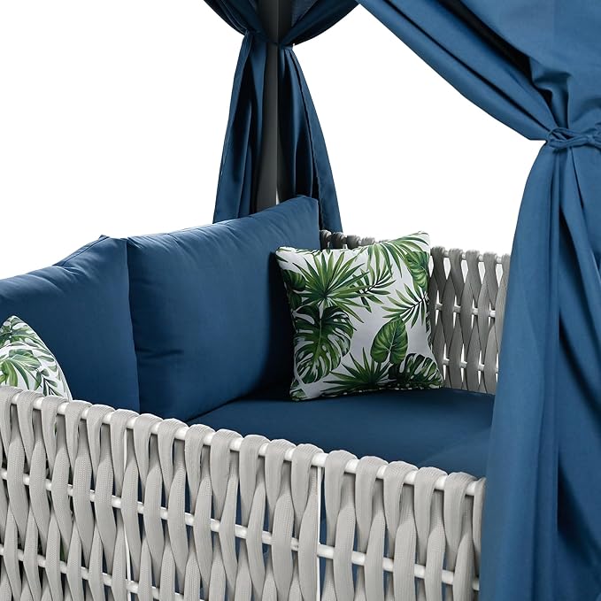 Outdoor Daybed Patio Lounge Bed - Image 4