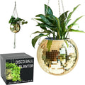 SCANDINORDICA Disco Ball Planter – Value Package: Mirror Disco Planter by SCANDINORDICA