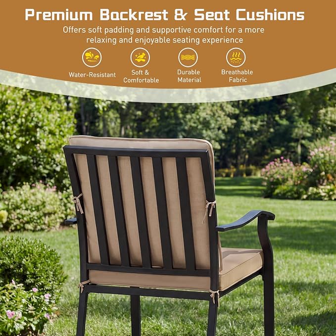 Outdoor Patio Dining Set, Outdoor Furniture Dining Set - Image 4