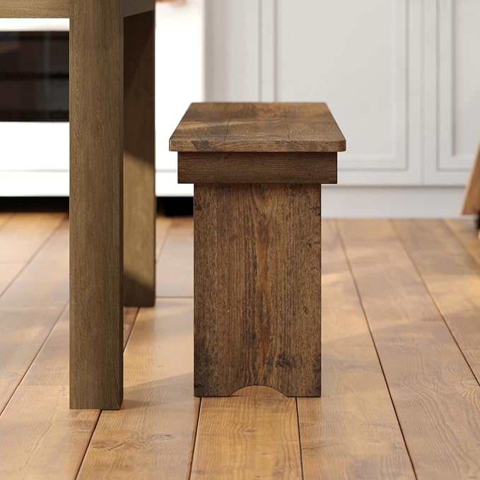 Flash Furniture Hercules Series 40" x 12" Commercial Grade Rustic Solid Pine - Image 7